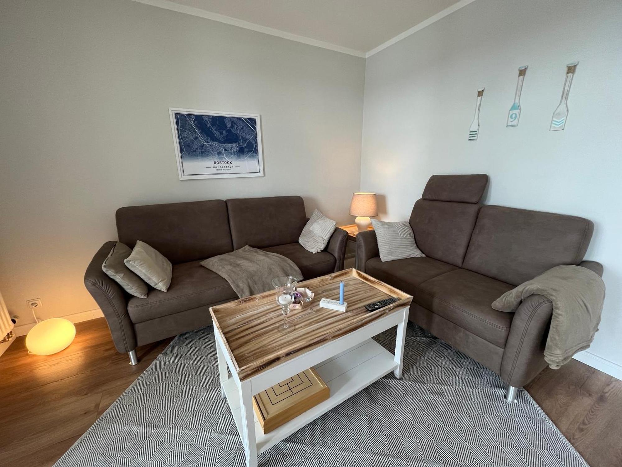 Traumwohnung Mit Stadthafen-Panorama! Zwei Schlafzimmer, Parkplatz Rostock Ngoại thất bức ảnh